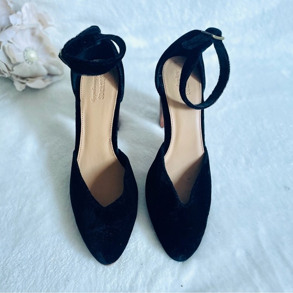 Soludos Collette‎ Black Suede Heel - Picture 4 of 8